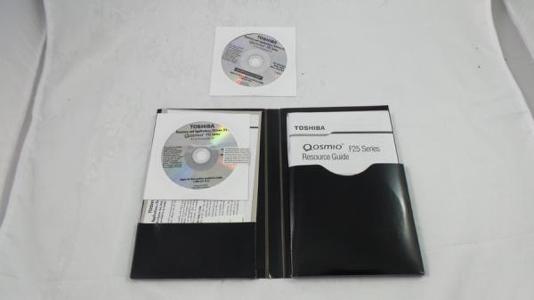 Toshiba Drivers Installation DVD Disk for Qosmio F25 Series Notebooks