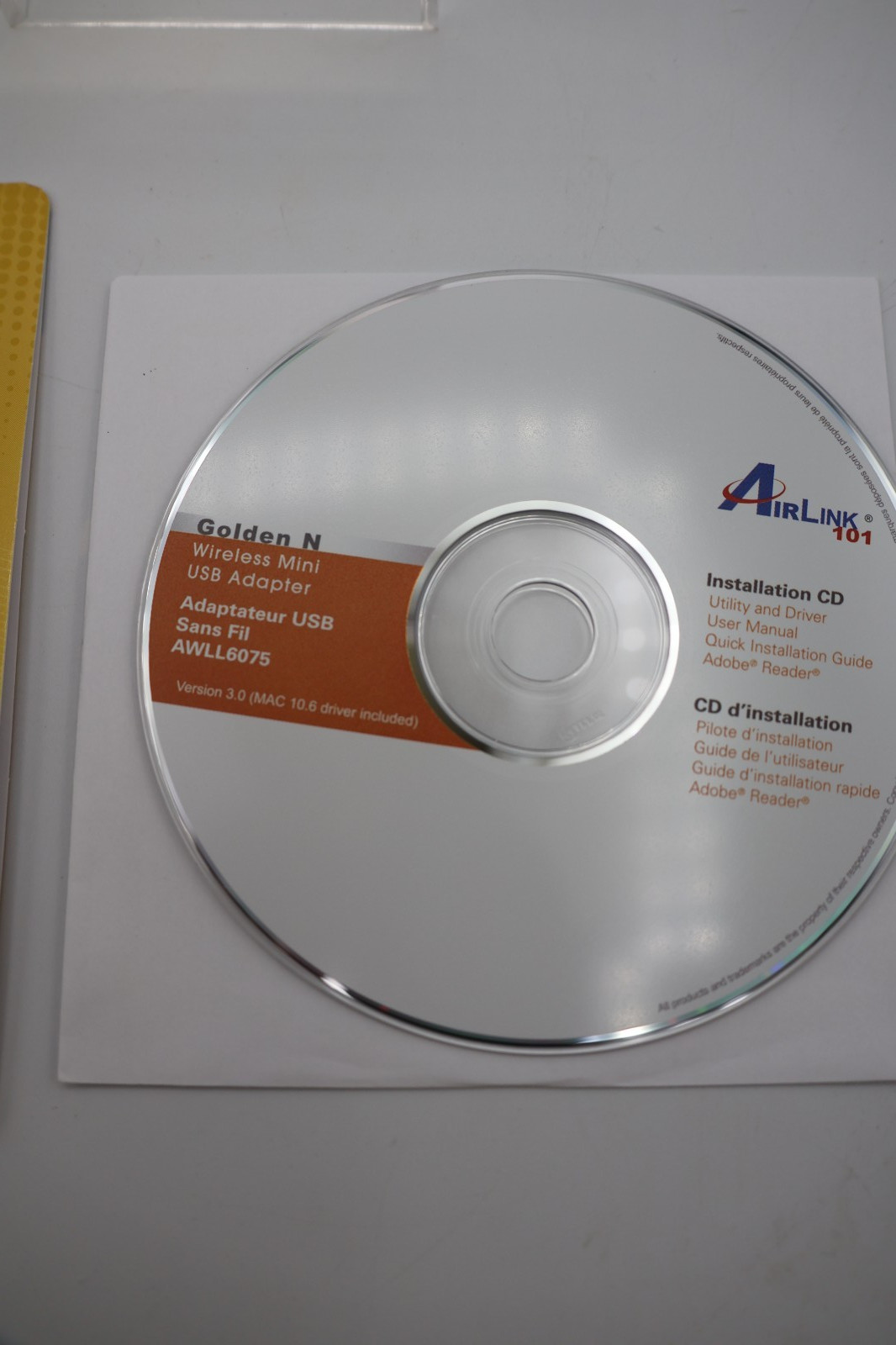 AirLink 101, 150N Wireless PCI Adapter CD-ROM- CD ONLY- Dut’s Deals