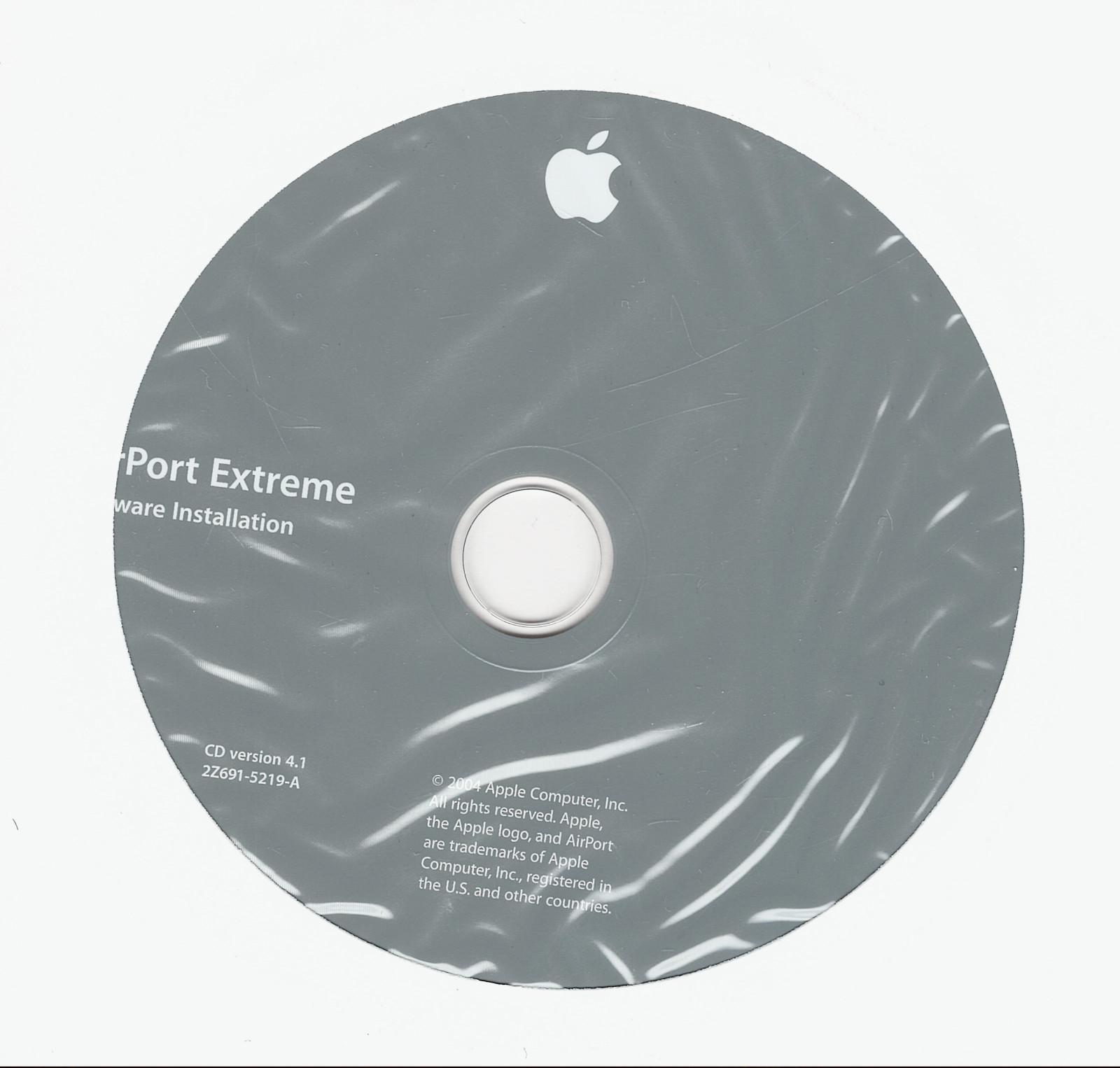 Apple AirPort Extreme Card User’s Guide & Software Installation CD Vr. 4.1 New