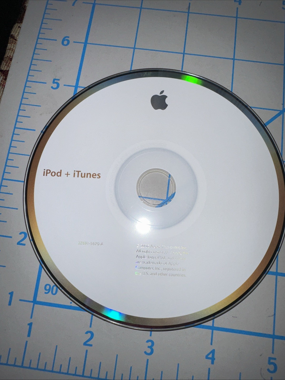 Apple iPod iTunes 2006 Software CD Disc