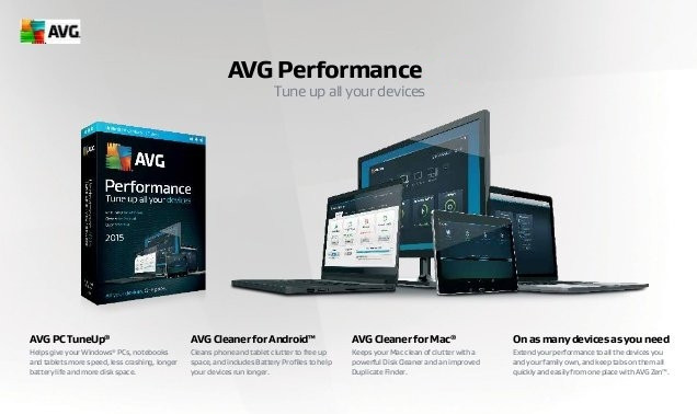 AVG TuneUp 2023 – Mehrere Geräte | 10 Geräte 2 Jahre | Tuneup UNBEGRENZTE UE DE