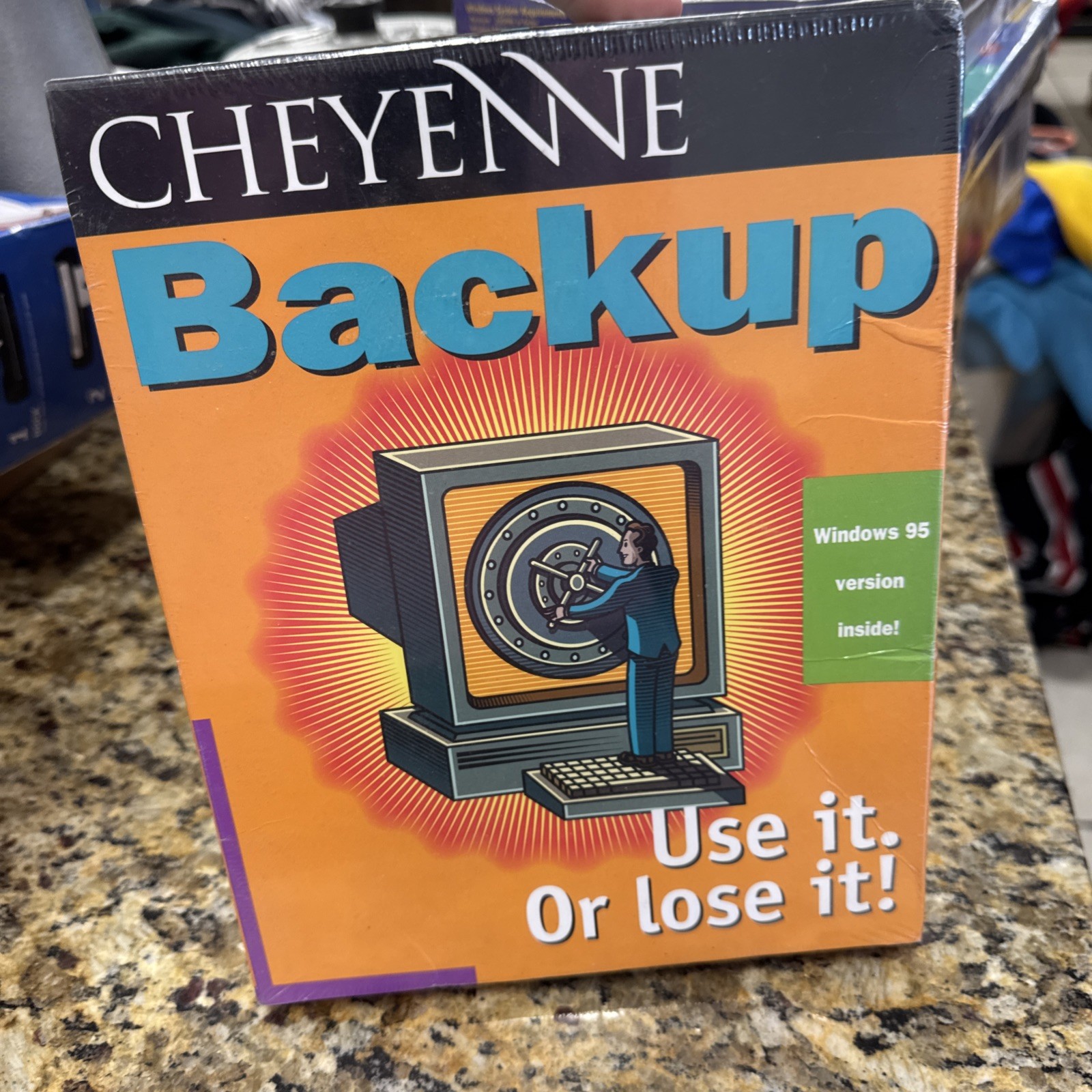 Vintage Cheyenne Backup Software for Microsoft Windows ‘95 PC CD-ROM 1991 NEW