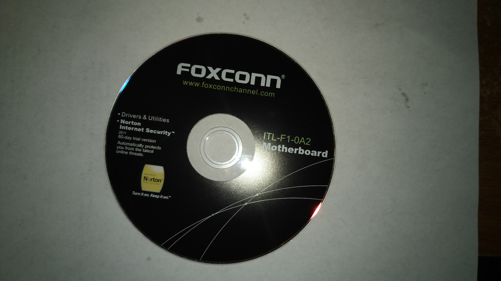 Foxconn H61M series Drivers and Utilities Software DVD