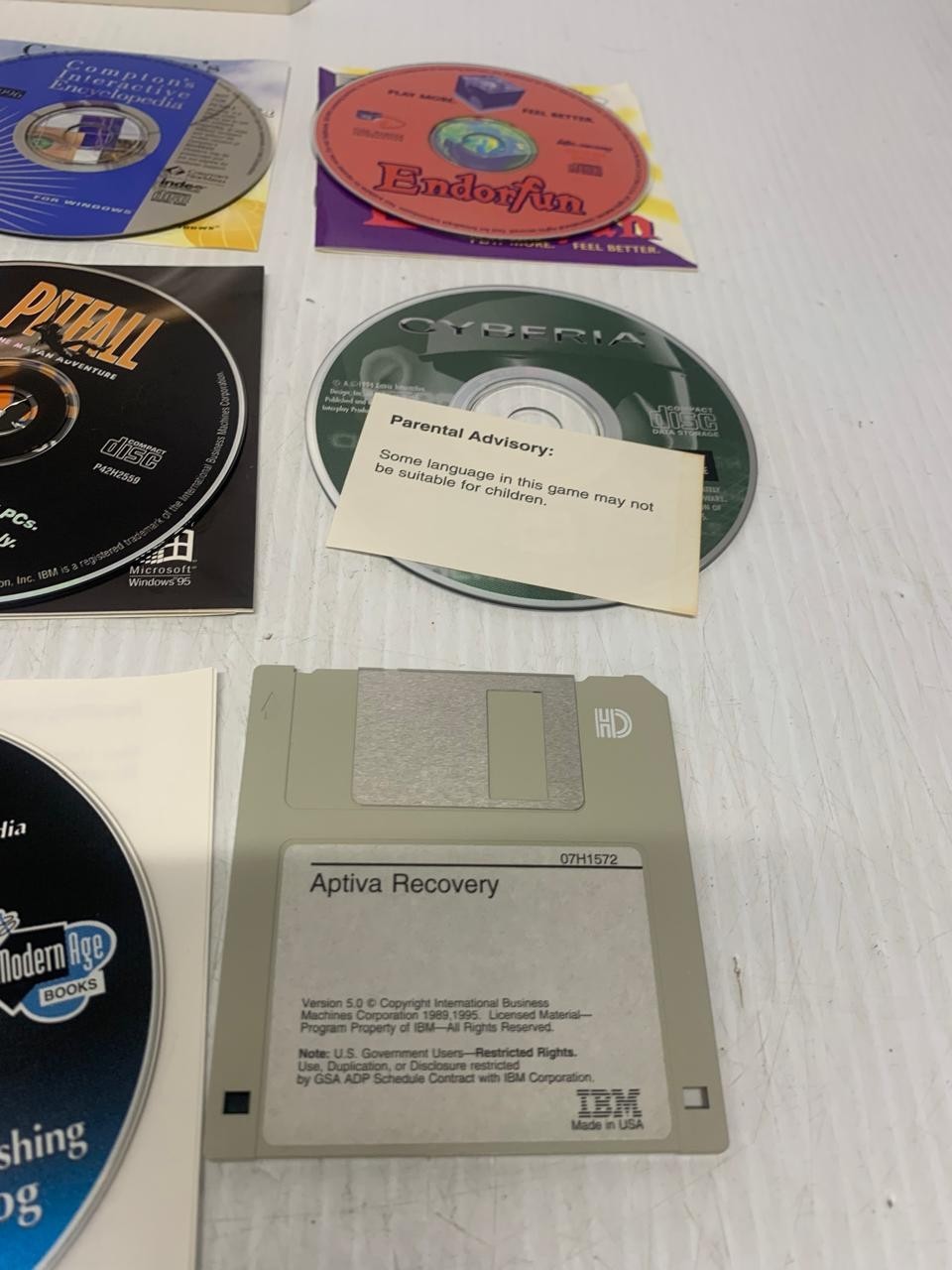 IBM Aptiva Diagnostics and Utilities CD-ROM Lot 10 FREE SHIPPING