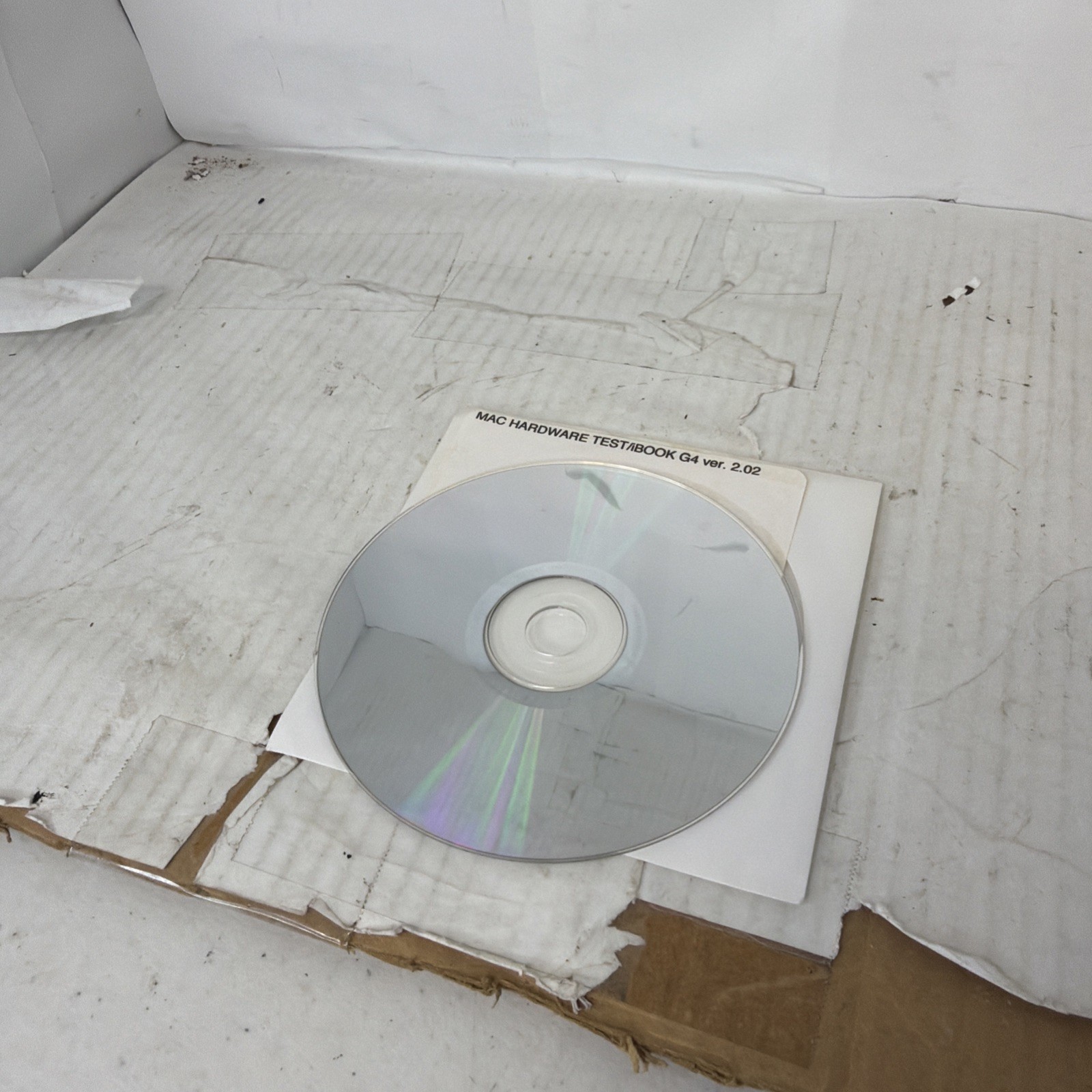 Vintage Apple iBook G4 Hardware Test CD 691-4777-A Disc Only