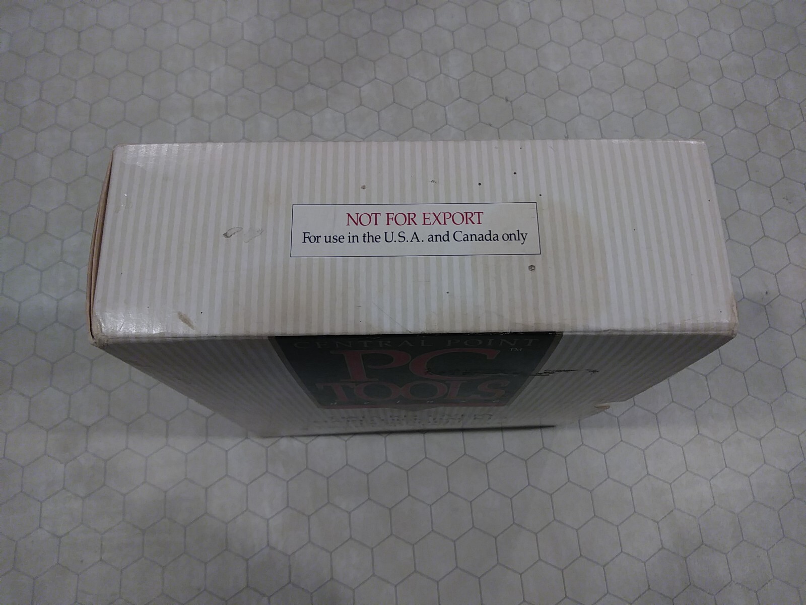 Central Point PC Tools Deluxe Version 6, DOS, 3.5″ and 5.25″ floppy disks, 1990