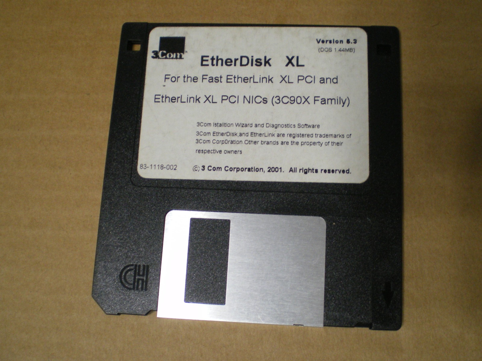 3Com DOS drivers for Fast EtherLink XL PCI & EtherLink XL PCI NICs 3C90x family