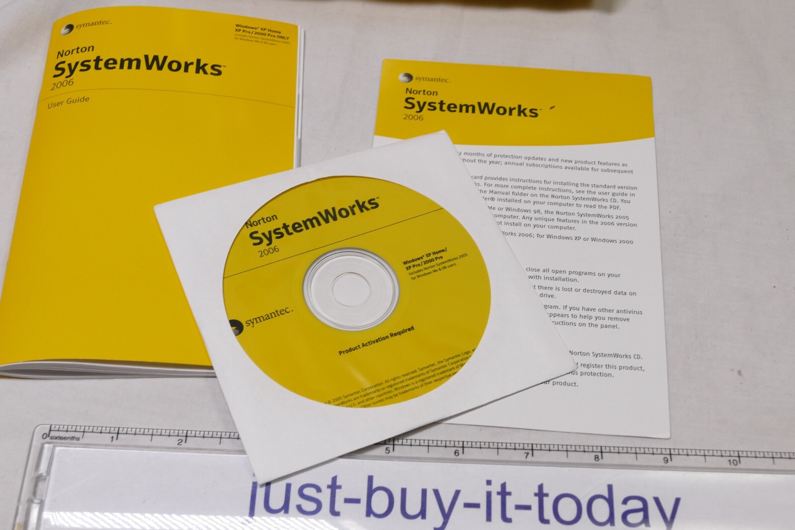 Symantec Norton System Works 2006 CD Win ME Win 98, Win XP and Windows 2000