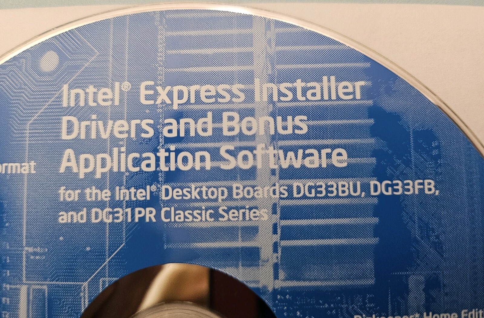 Intel Express Installer Driver CD – DG33BU, DG33FB DG31PR With BONUS Software