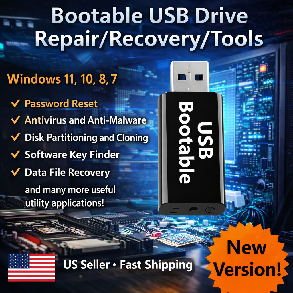 Hiren’s Boot PC Repair/Recovery/Tools/Password/Antivirus Computer Fix Utility