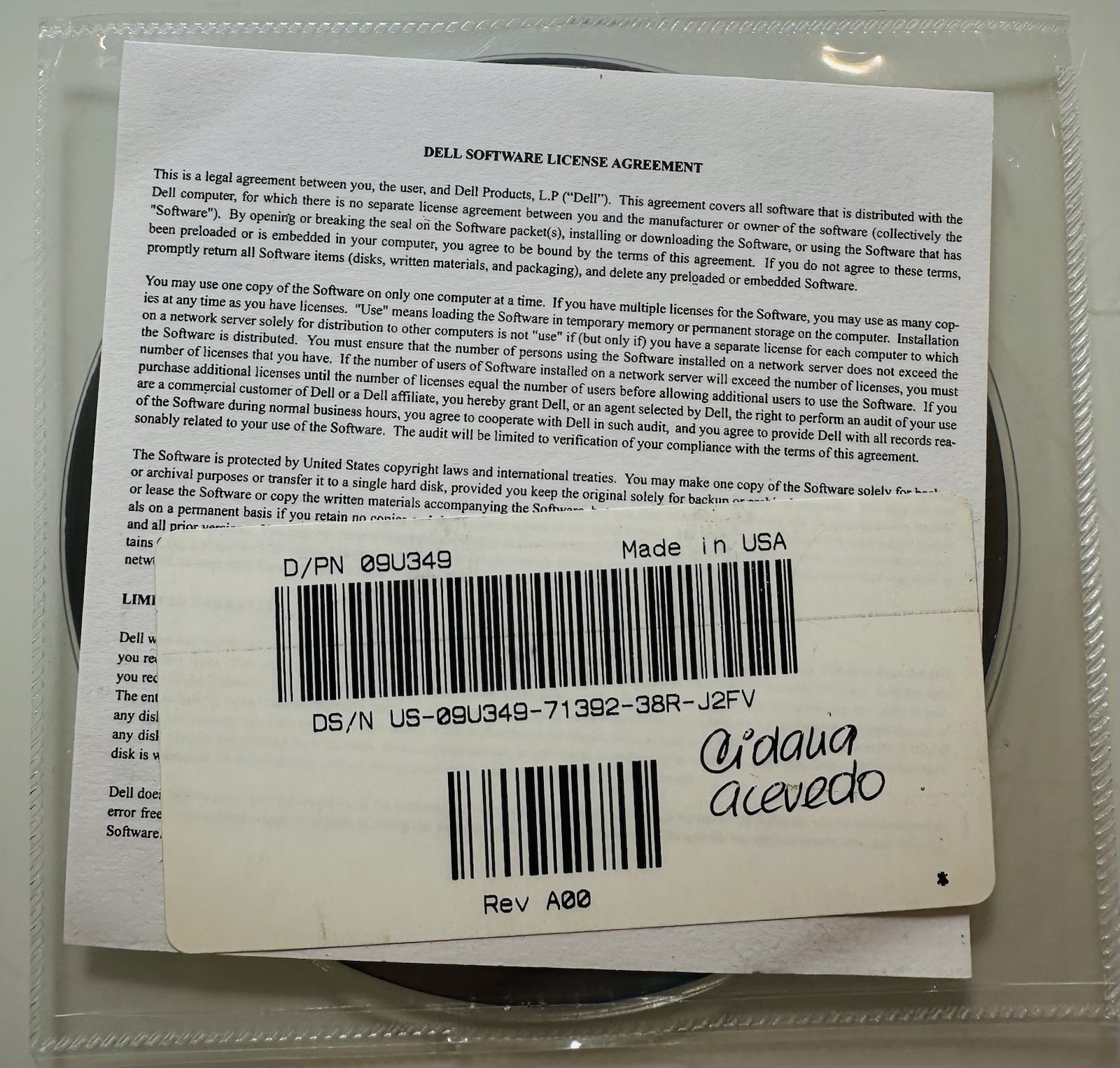 Dell OEM Software Application Drivers Utilities WinDVD + Netgear WGR614v8 Lot 4