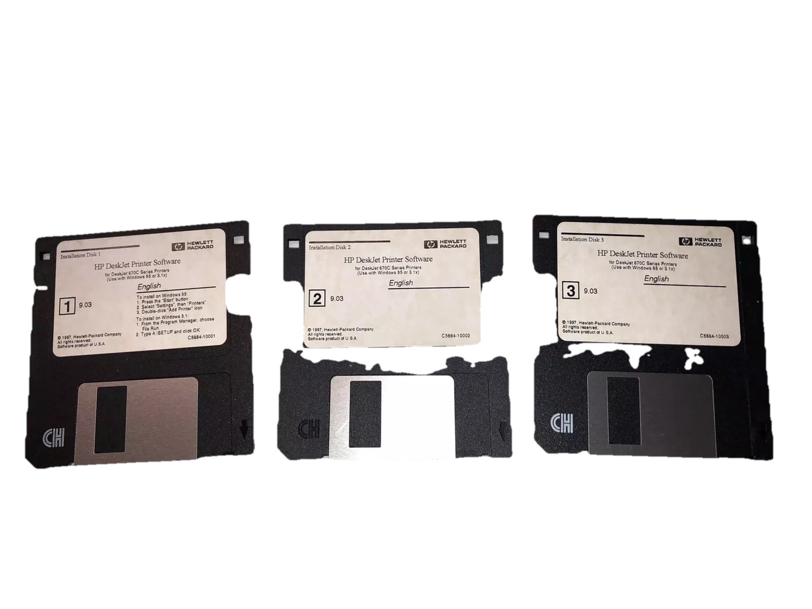 Hewlett Packard HP DeskJet Printer Software for DeskJet 670C Series Printers