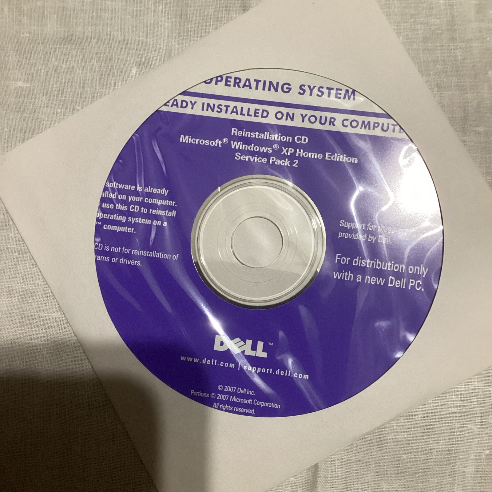 Dell Driver & Utility CD for Windows XP – E178WFP LCD Monitor, English