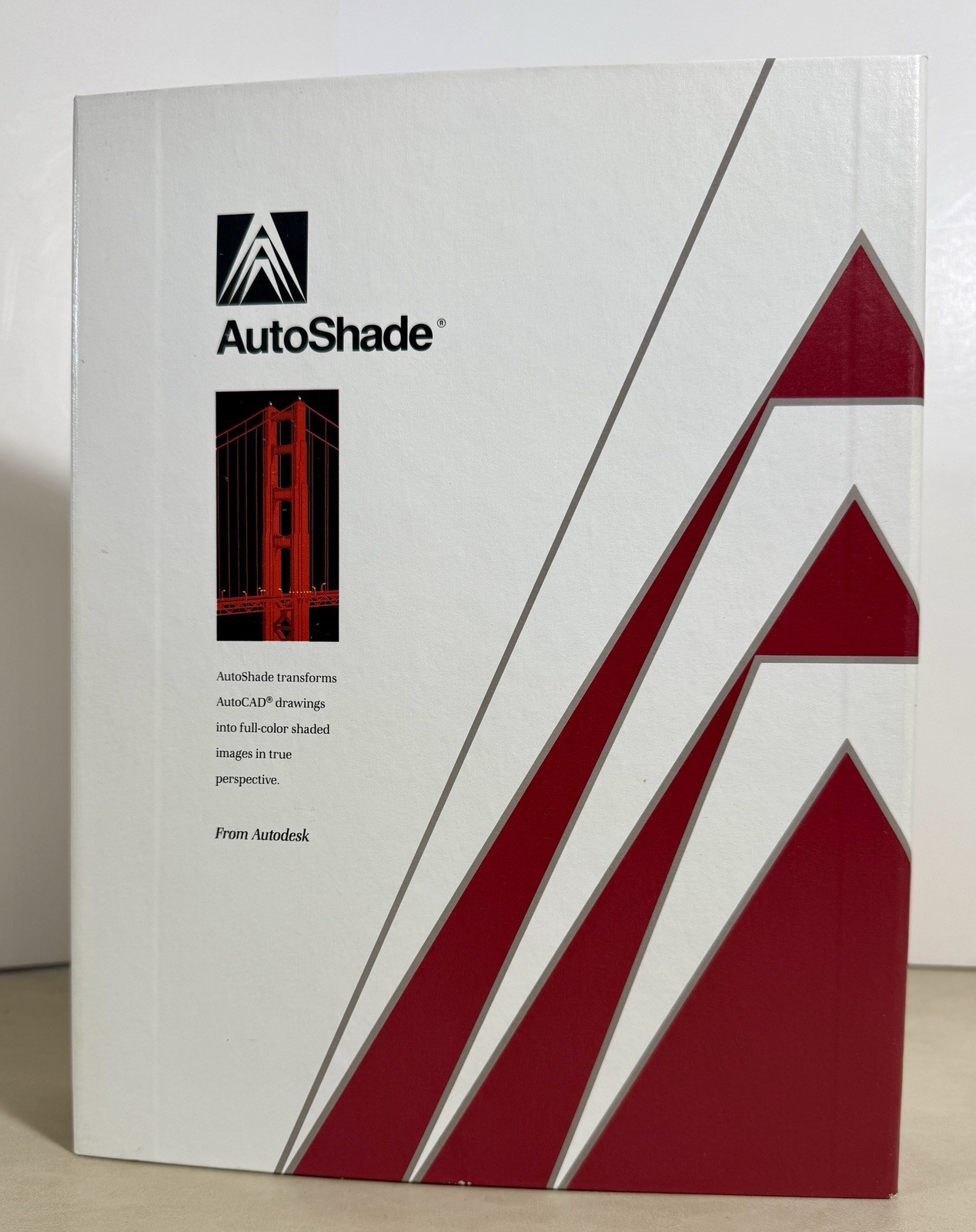 AutoDesk AutoShade Version 1.1 MS DOS 5.25″ Floppy Disks 360K Format Brand New