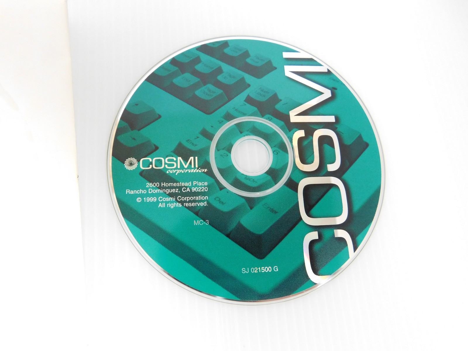 COSMI Corporation Utility Software CD-ROM for Windows 95 98 ME Vintage 1999