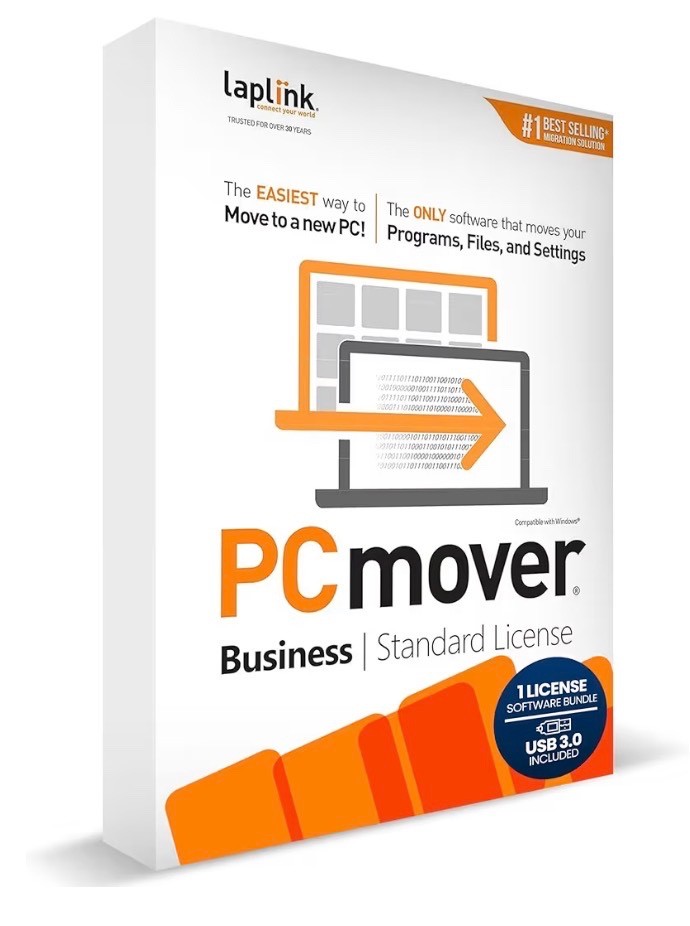 PCmover – Easy Migration of your Applications, Files and Settings from an Old PC