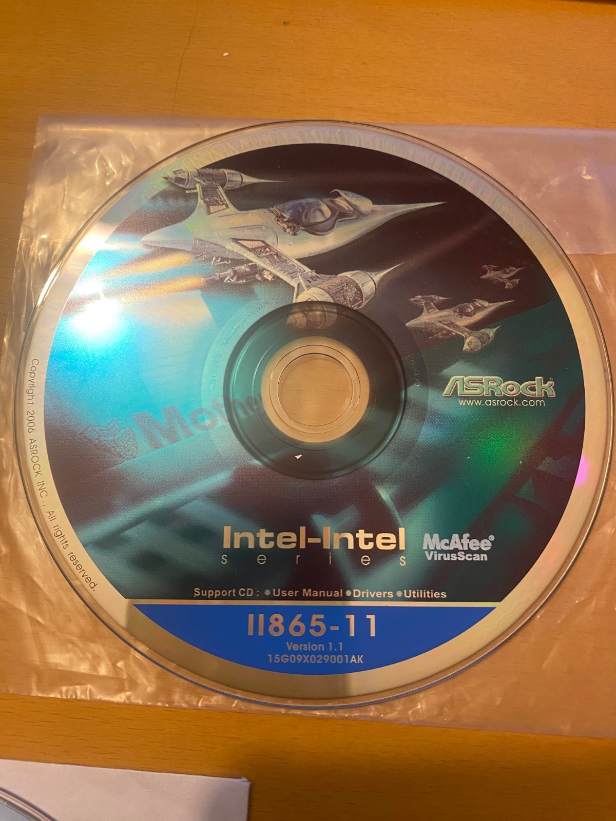 ASRock Intel-Intel Series II865-11 Version 1.1 Support CD Disc