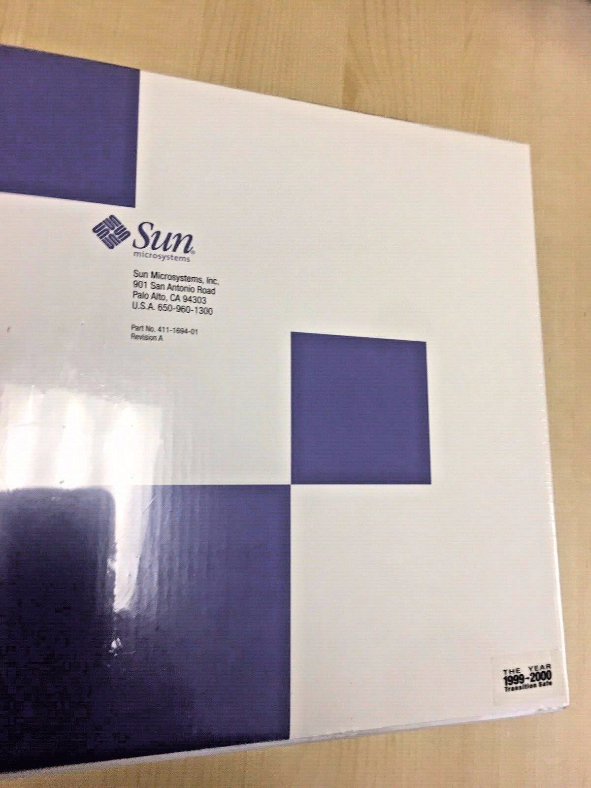 SUN MICROSYSTEMS Solaris 2.6 Hardware:3/98 Server Op System P/N 798-0328-02