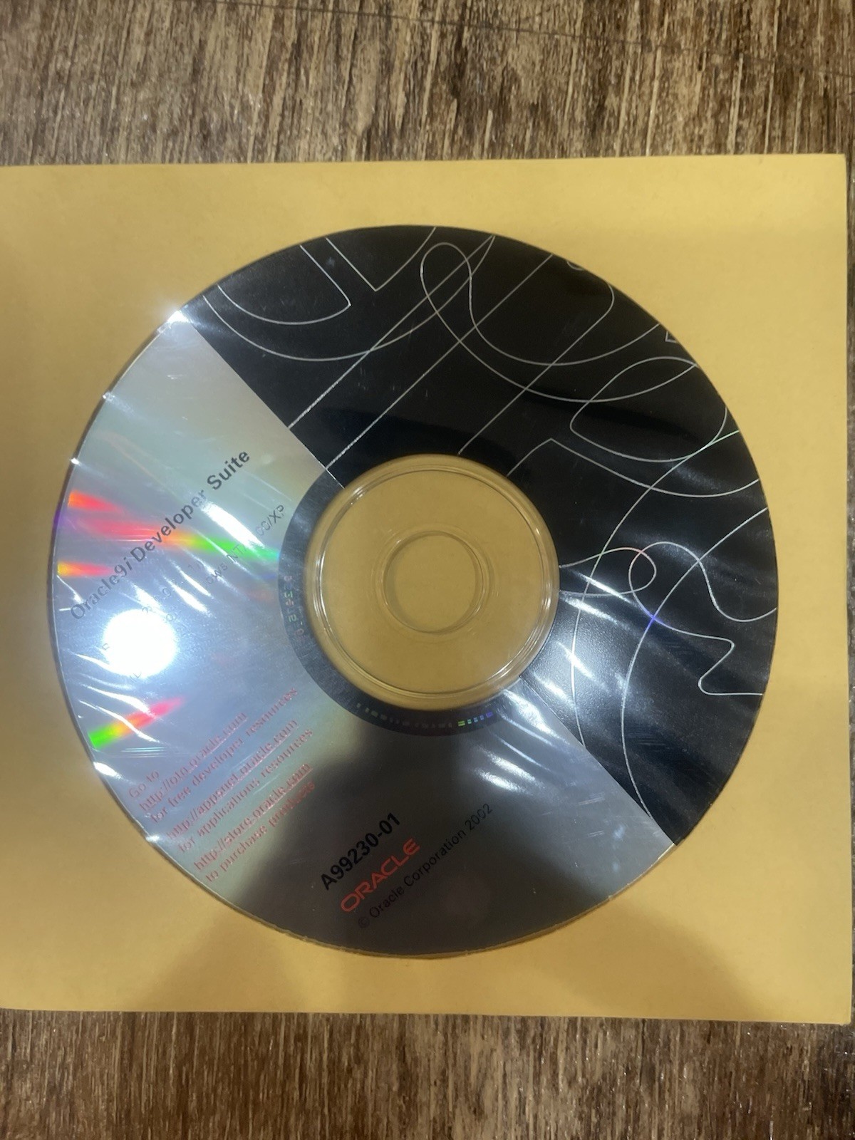 NEW Oracle Developer Suite CD A99230-01 2002 Vintage Software