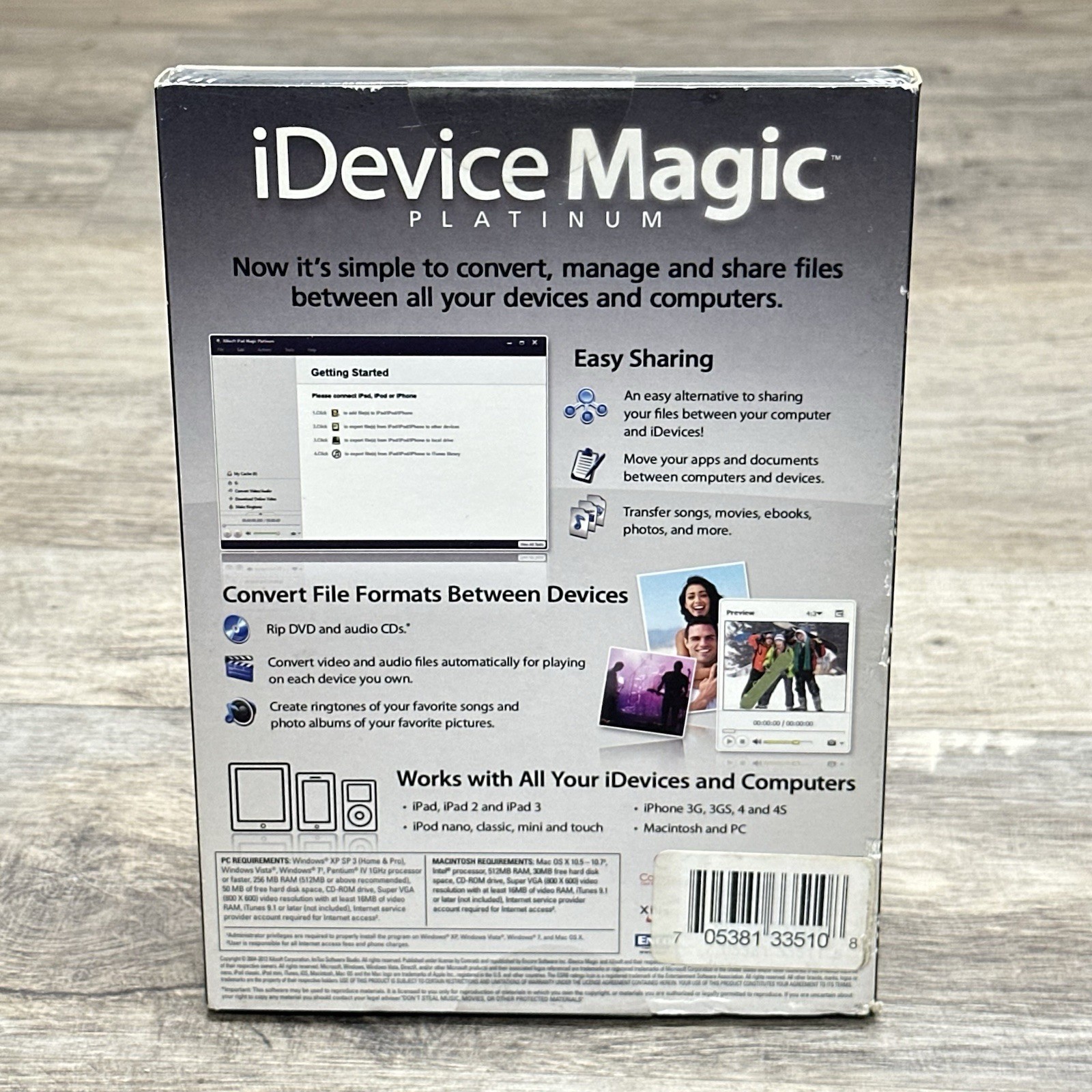 Micro Application – iDevice Magic Platinum (iPad, IPod, iPhone) – PC / Mac – FR