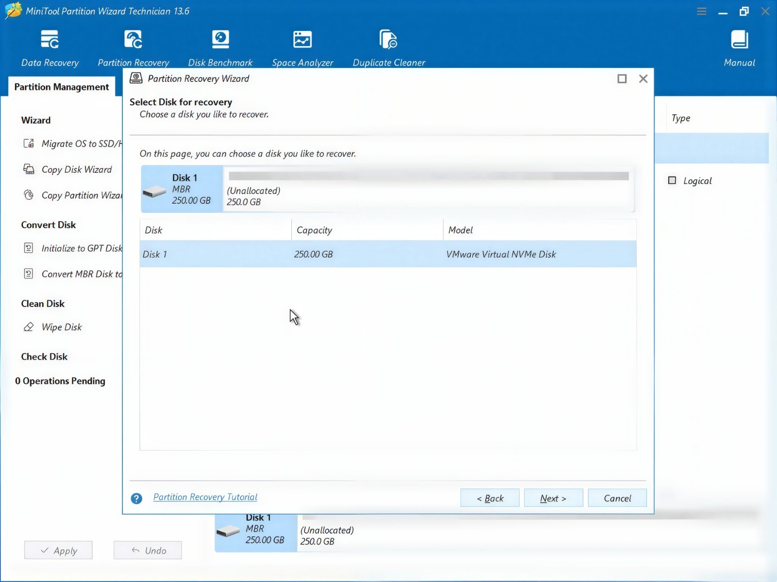 MiniTool Partition Wizard Technician Edition Bootable DVD/USB