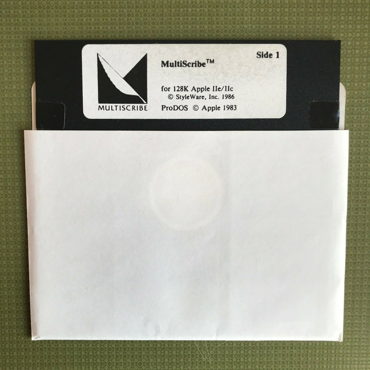 MultiScribe – Word processor for the 128K Apple IIe/IIc