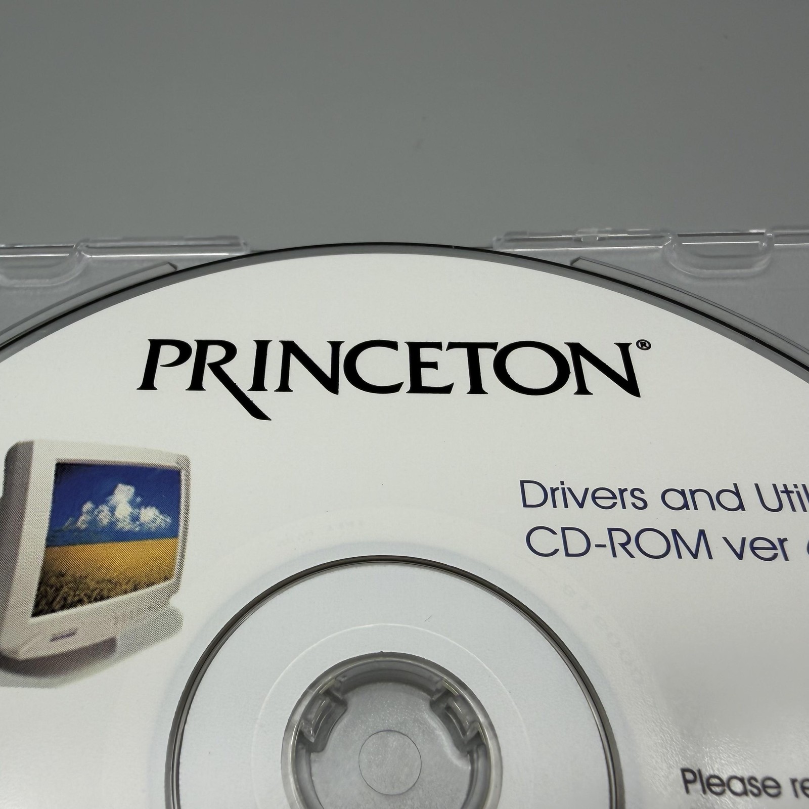 Vintage 2000 Princeton Monitor Drivers And Utilities CD-ROM Ver 6.40 Software