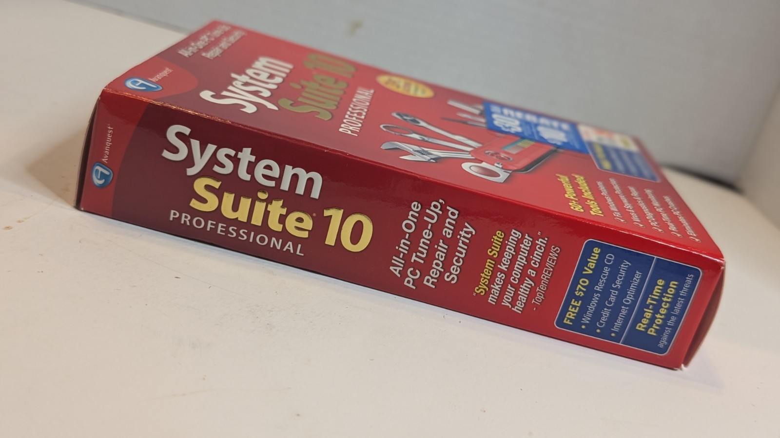 Avanquest System Suite 10 Professional PC Tune Up Repair Security Software 3 PC