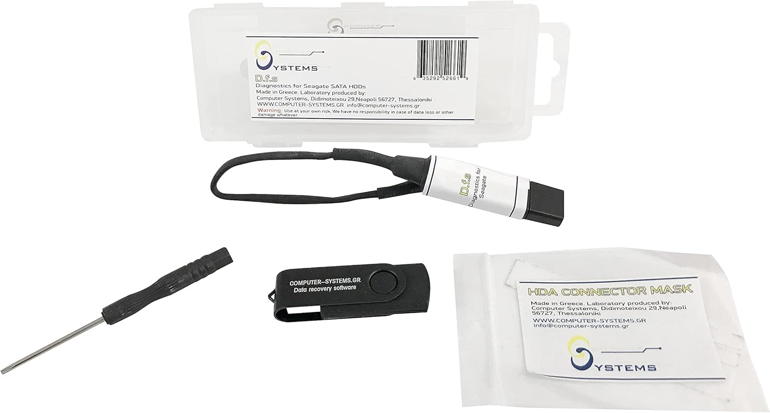 Diagnostics for Seagate Dfs Data Recovery USB Tool Kit. Compatible with Seagate
