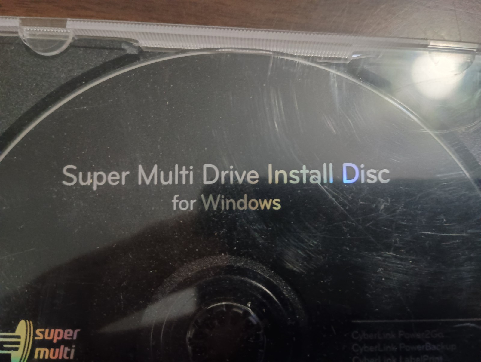 LG Super Multi Drive – drivers & documentation cd – Windows – 2013