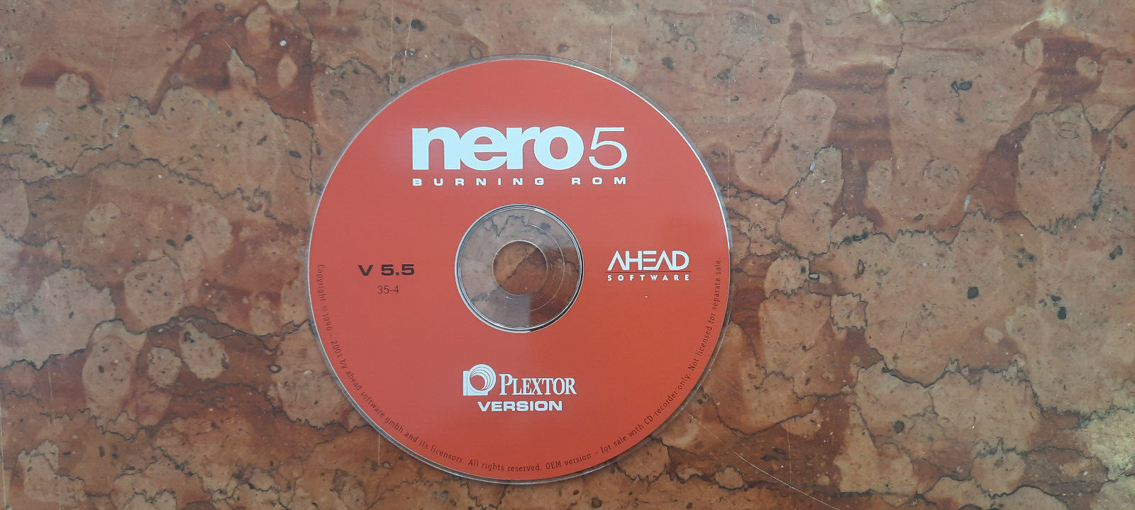 Nero 5 Burning Rom Software PC CD Ver 5.5