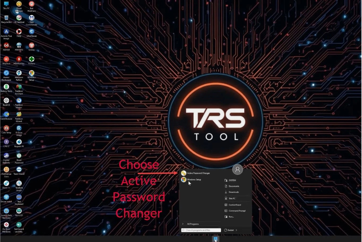 PC Repair Toolkit USB 2026 – User Account Tools