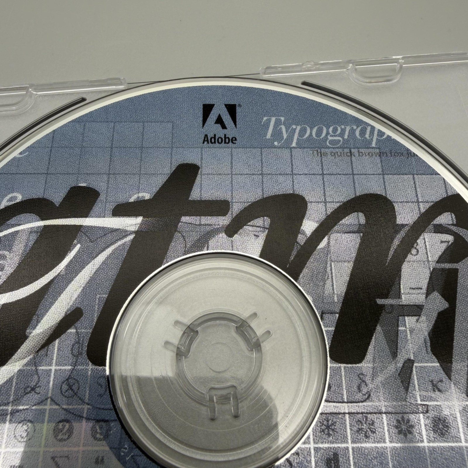 Vintage 1999 Adobe Type Manager Deluxe 4.1 Windows CD-ROM Font Software ATM