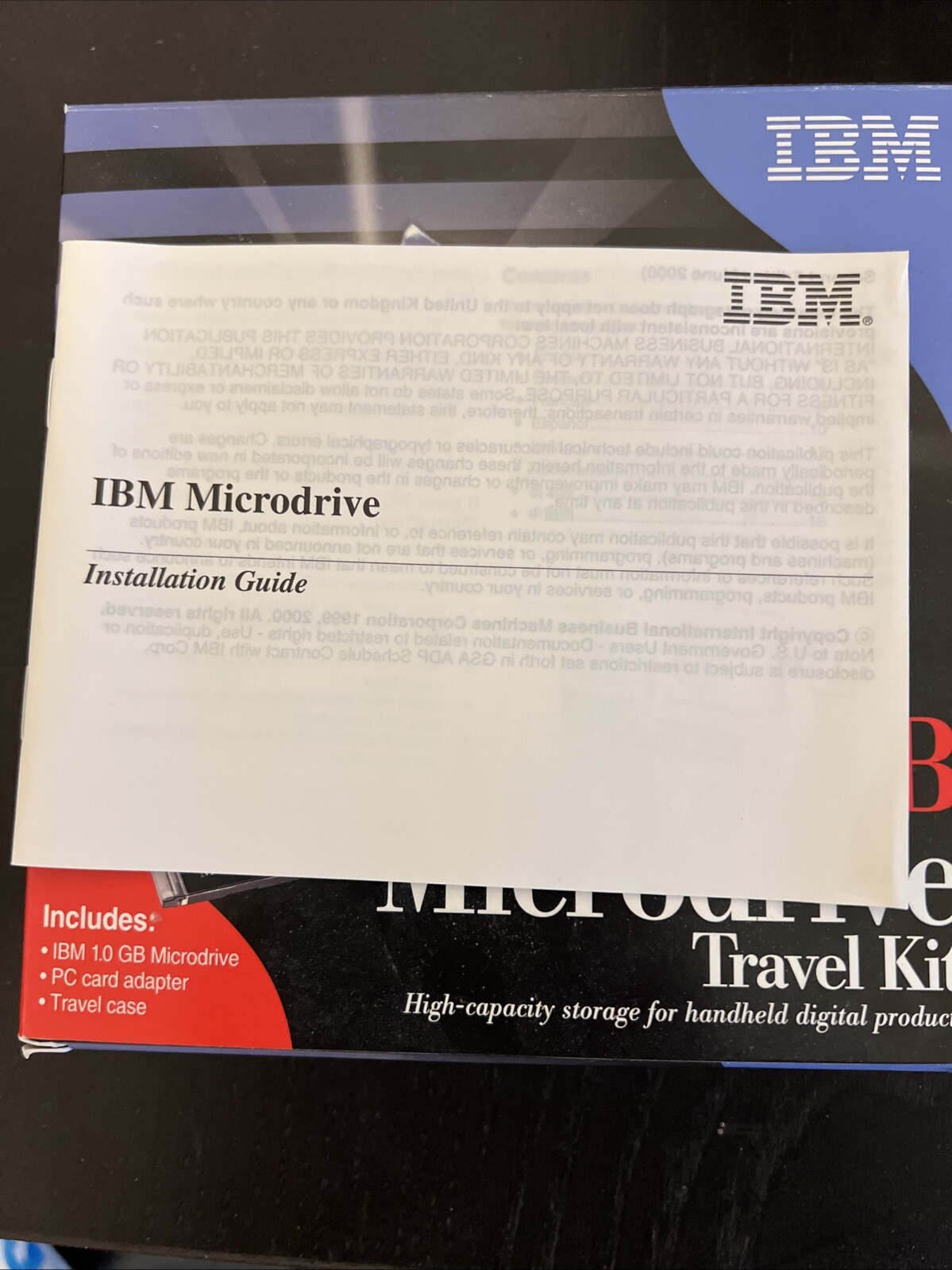 IBM Microdrive Install Floppy Disk