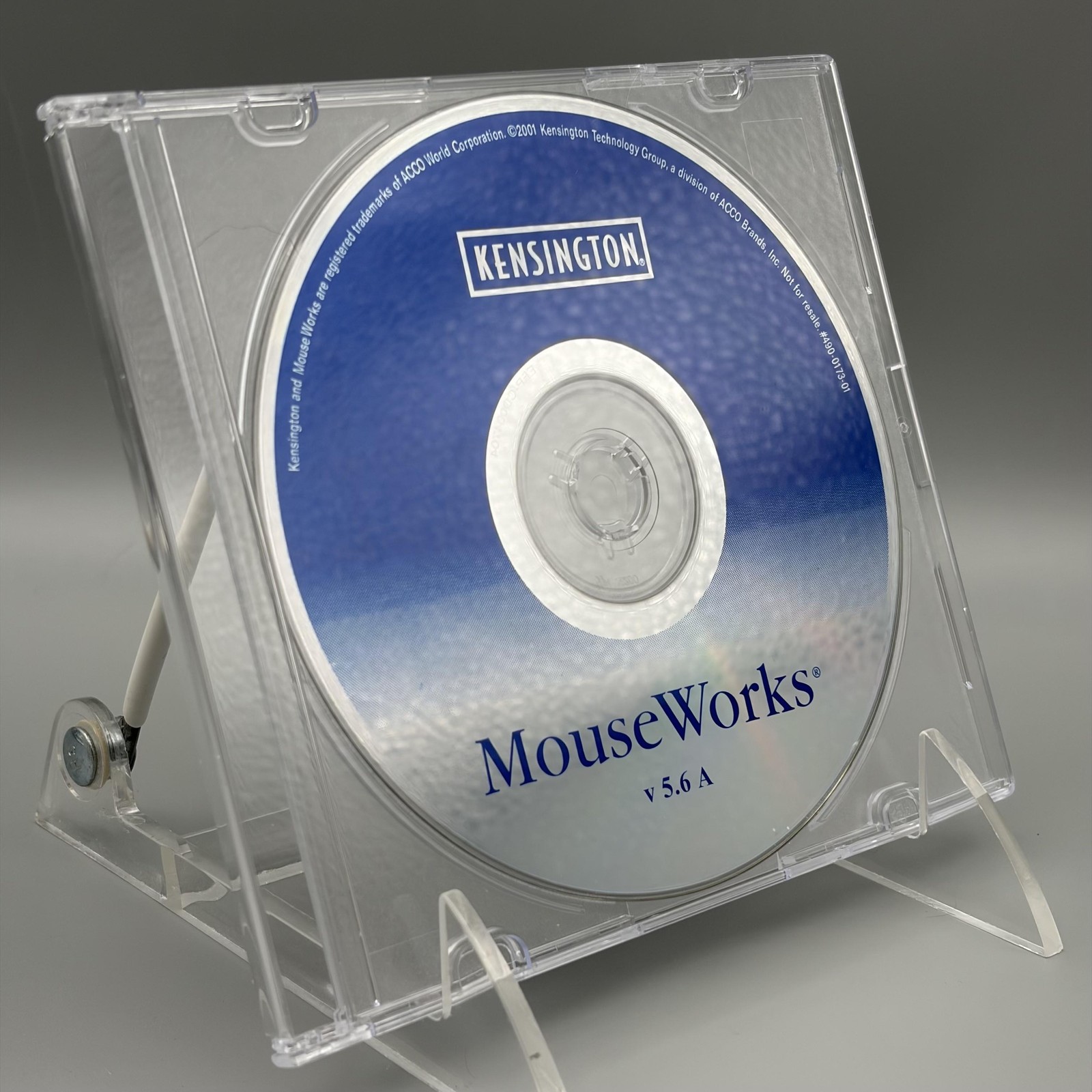 Vintage 2001 Kensington MouseWorks V5.6 A Utility CD-ROM Mouse Driver Update