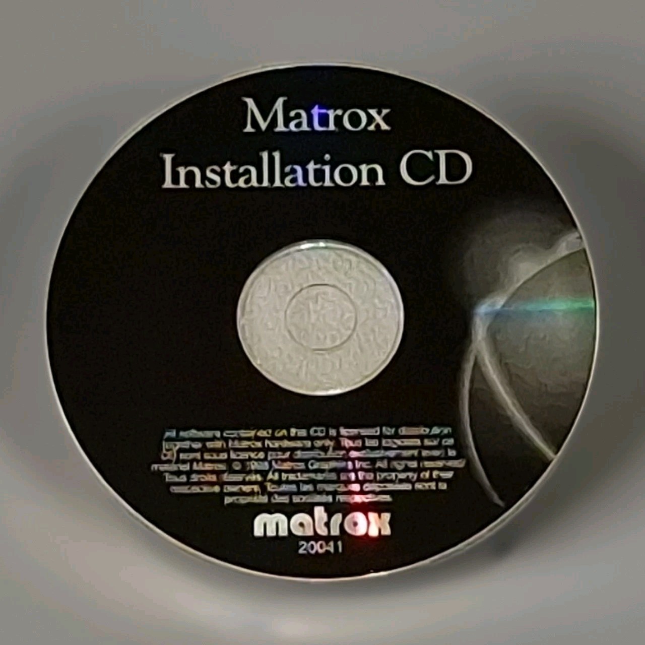 Matrox Installation CD (PC CD-ROM, 1997) – VG