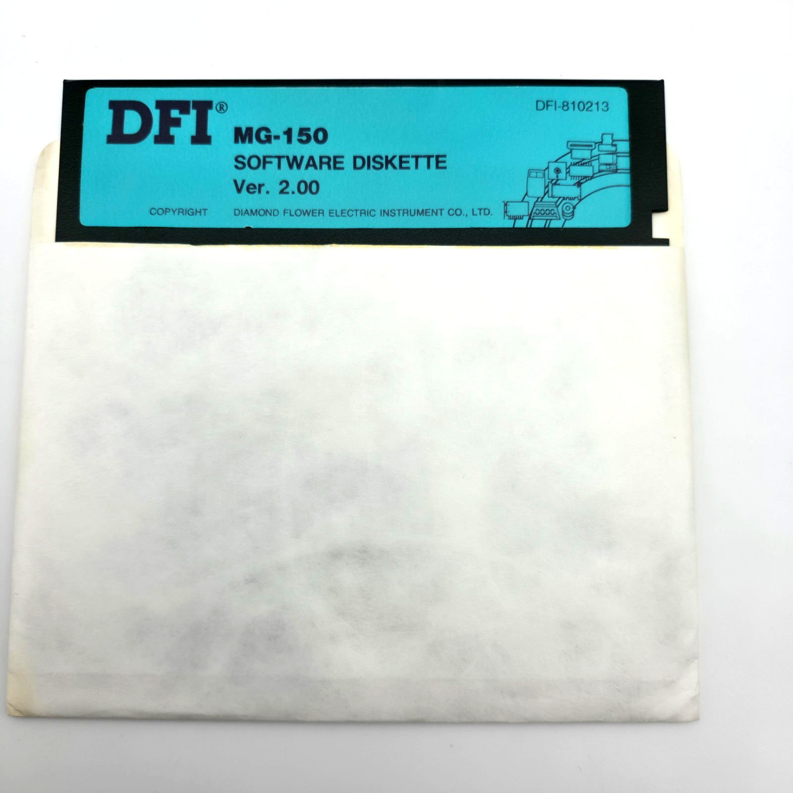 Vintage DFI MG-150 Floppy v2.00 (DFI-810213) • Hercules/MDA Utility • Tested