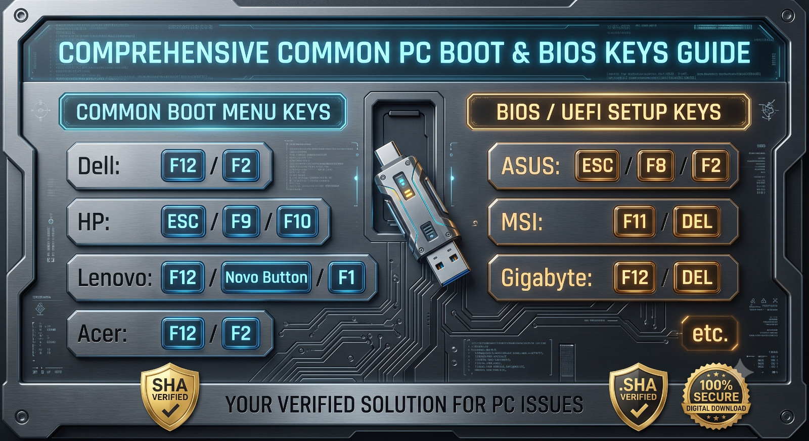 🔥MediCat PC Recovery Tool💻USB or DVD🔧Bootable Data Repair Computer Diagnostic