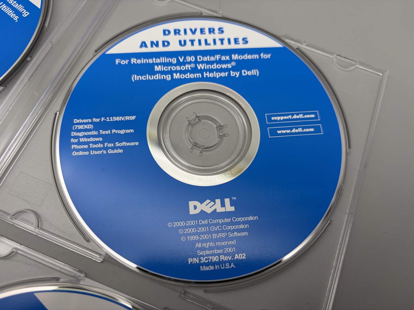 Vintage Dell Drivers and Utilities ResourceCD Lot of 4 OptiPlex Dimension USA