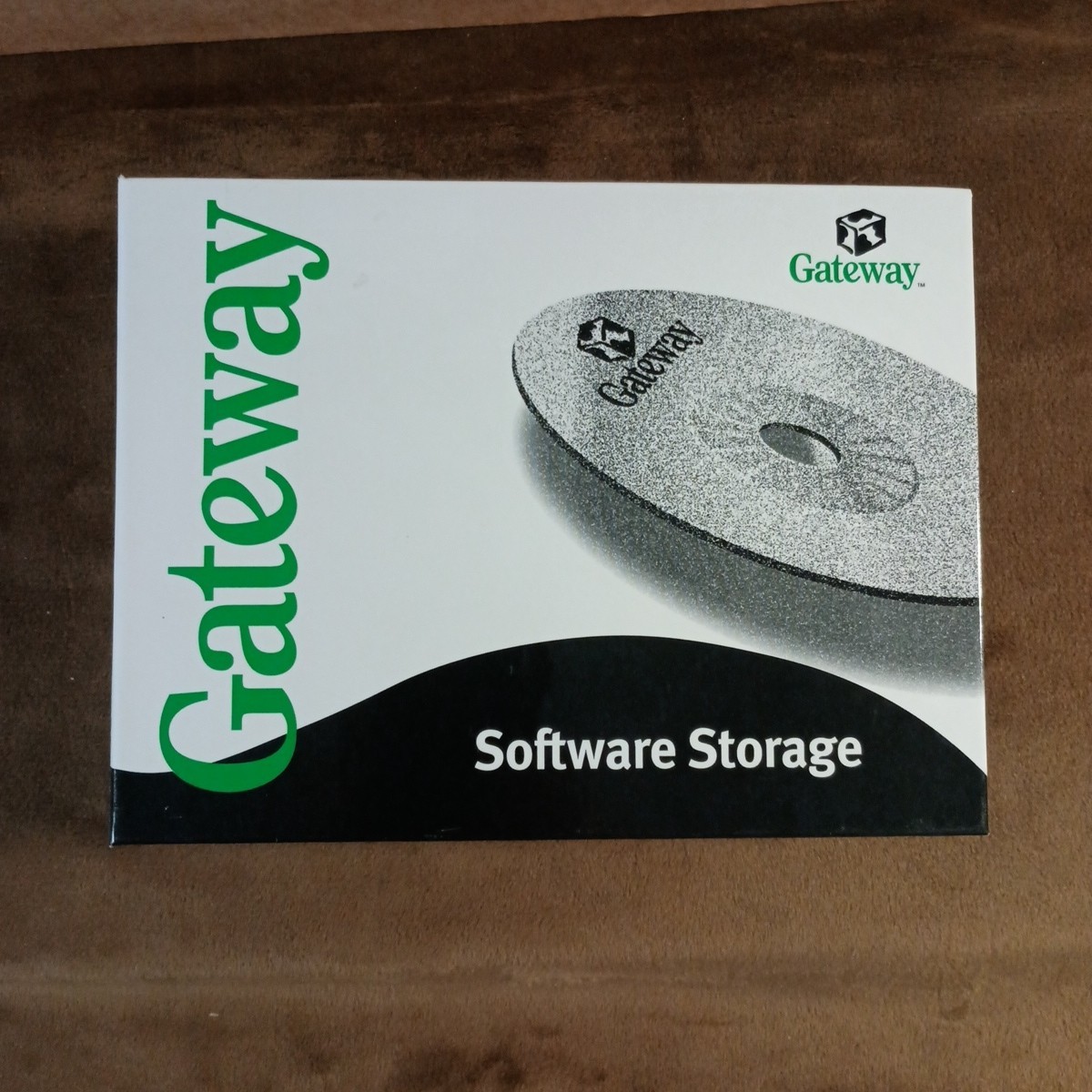 Vintage Gateway CD/DVD Software Storage Binder w/ 5 Software Discs