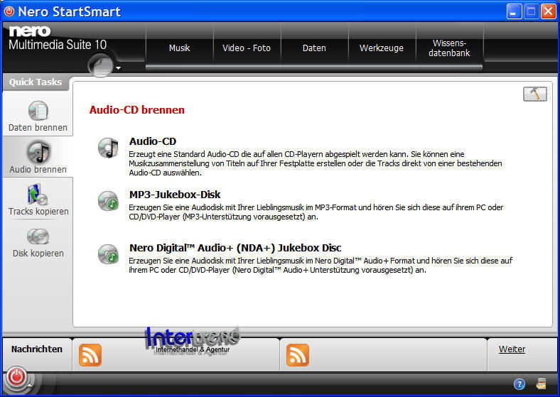 Nero 10 Multimedia Suite Full Version Box + CD 3-in1 BackItUp Burning Software + Original Packaging