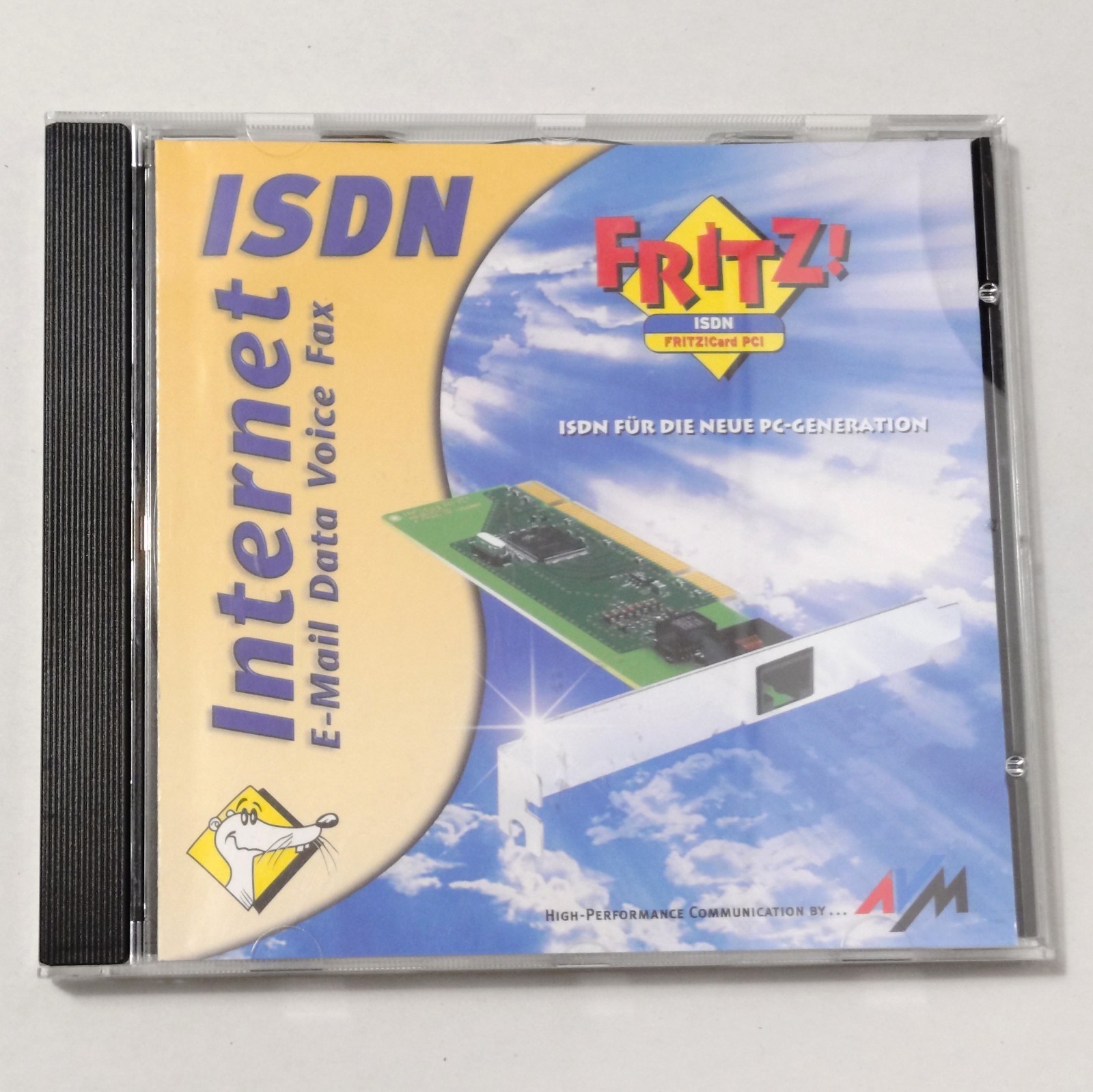 Fritz! ISDN – Genuine ISDN CAPI Software CD for Windows XP / 2000 / Me / 98