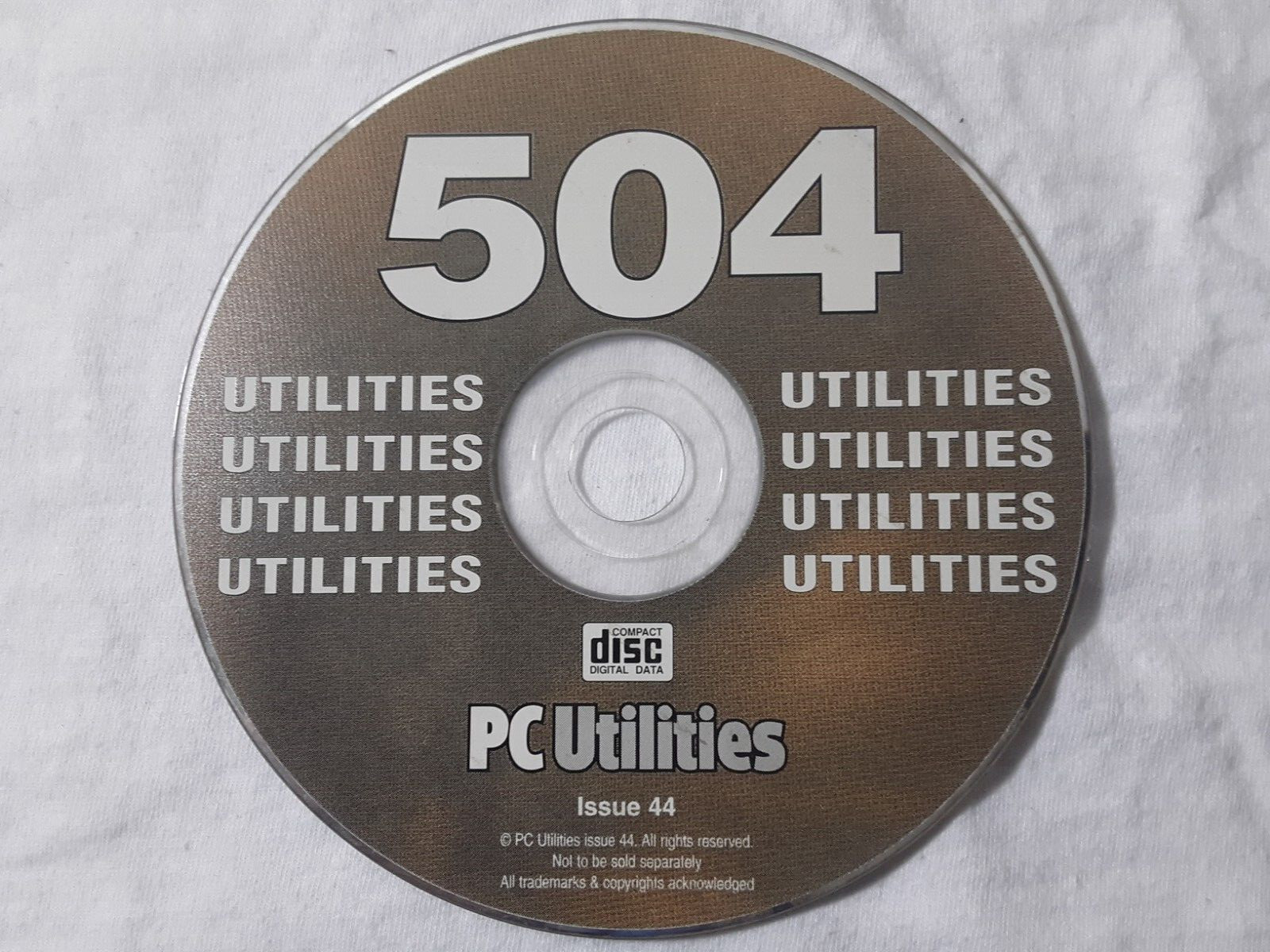 retro 2003 CD-Rom PC Utilities #44 – 504 Utilities FREE SHIPPING rare vintage