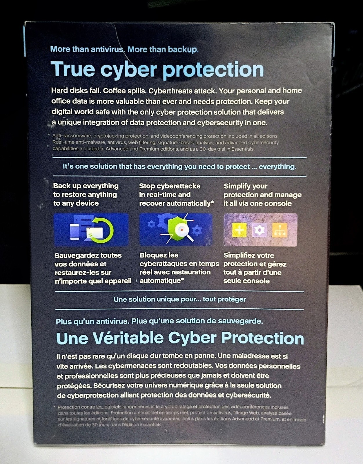 Acronis Cyber Protect Home Office (Formerly Acronis True Image) Backup Recovery