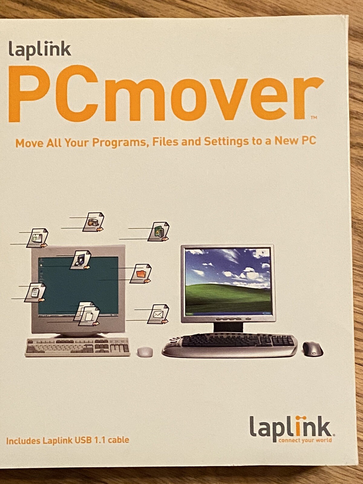 NEW Laplink PCmover 1 License PS-PCMV10-1.0A-US OLD VERSION