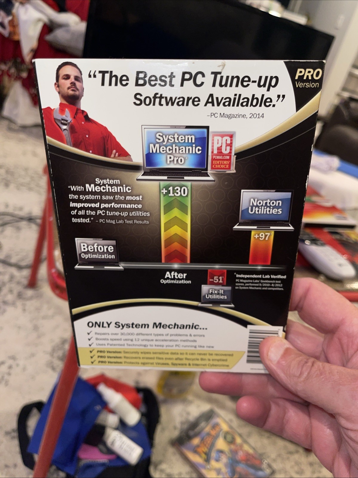 iolo IOL900800F016 System Mechanic Pro (PC) Untested Free Shipping