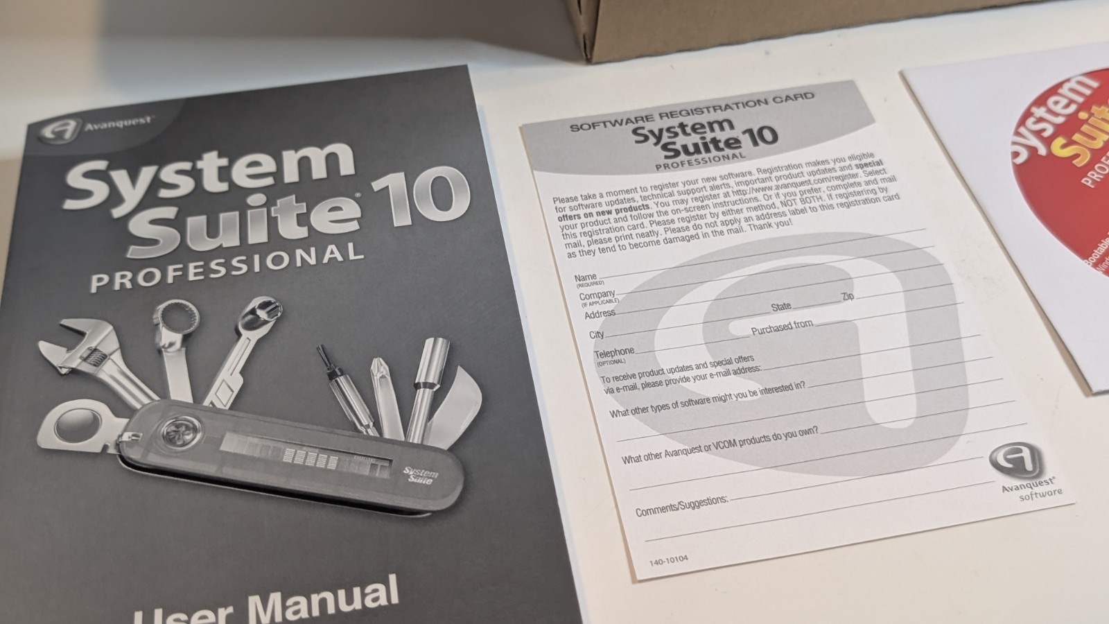 Avanquest System Suite 10 Professional PC Tune Up Repair Security Software 3 PC