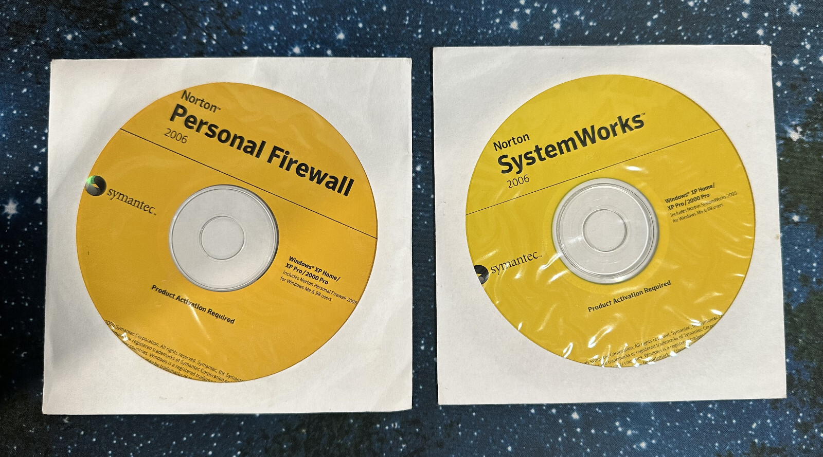 Norton System Works and Personal Firewall 2006 For Windows w/ProductKeys