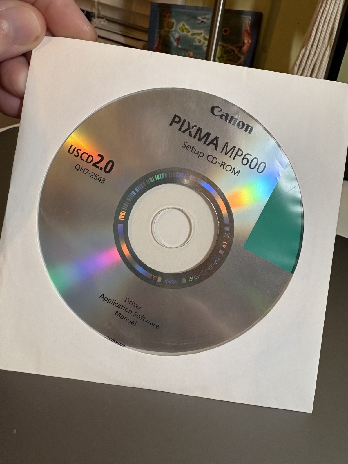 Canon Pixma MP600 All-in-One Printer Software & Driver CD