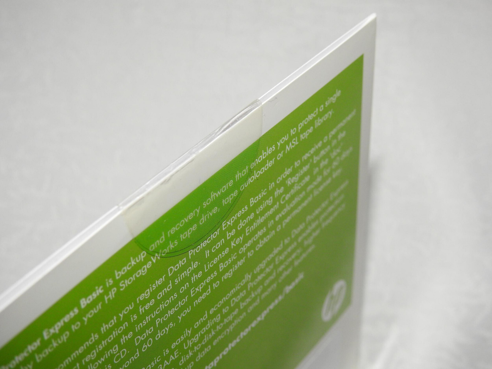 HP Data Protector Express Software V. 5.0 September 2010 – Brand New Sealed Rare